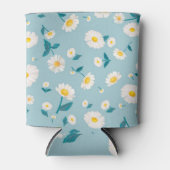 Niedliche Blütenmuster Dosenkühler (Vorderseite)