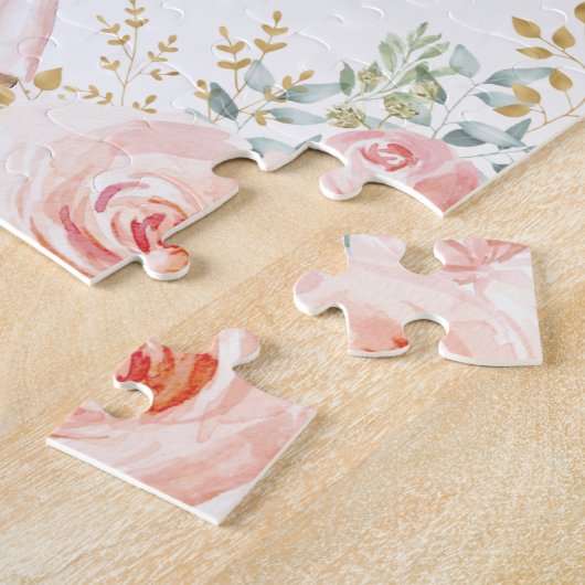 Niedliche Blütentiertiere Puzzle (Seite)