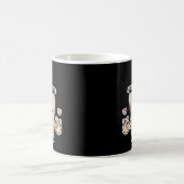 Niedliche Boba K-Pop Bubble Milk Tea Korean Finger Kaffeetasse (Mittel)