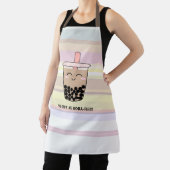 Niedliche Boba Milk Tea Pun All-over Print-Schürze Schürze (InSitu)