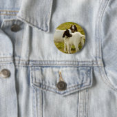 Niedliche Boerziegen Button (Beispiel)