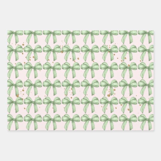 Niedliche Bögen Packpapier. Geschenkverpackung. Geschenkpapier Set (Vorderseite 3)