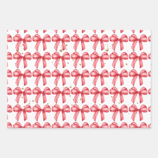 Niedliche Bögen Packpapier. Geschenkverpackung. Geschenkpapier Set (Vorderseite)