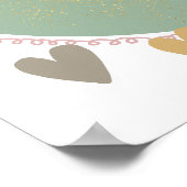 Niedliche Bohherzen, Poster (Ecke)