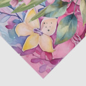 Niedliche Böhmische Blüte Seidenpapier (Detail)