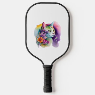 Niedliche Böhmische Katze Pickleball Schläger