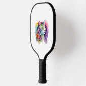 Niedliche Böhmische Katze Pickleball Schläger (Links)