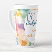 Niedliche BOHO Babydusche Milchtasse (Linke Ecke)