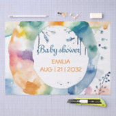 Niedliche BOHO Babydusche Seidenpapier (Handwerk)
