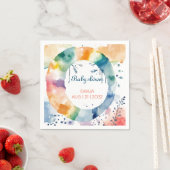 Niedliche BOHO Babydusche Serviette (Beispiel)