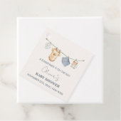 Niedliche Boho Clothesline Babydusche Geschenkanhänger (Beispiel)