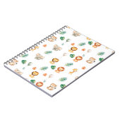Niedliche Boho Jungle-Tiere Notizblock (Linke Seite)