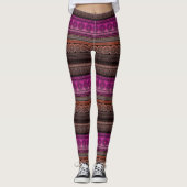 Niedliche Boho Leggings (Vorderseite)