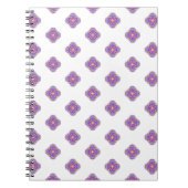 Niedliche Boho-Notebooks mit farbigen Mustern Notizblock (Vorderseite)