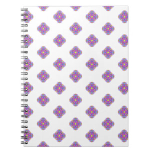 Niedliche Boho-Notebooks mit farbigen Mustern Notizblock