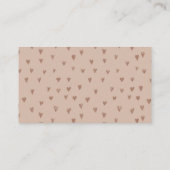 Niedliche Boho Regen Cloud Books für Baby Begleitkarte (Rückseite)