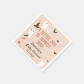 Niedliche Boo Halloween Kinderdusche Serviette (Ecke)