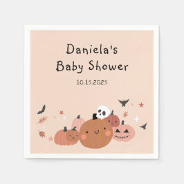 Niedliche Boo Halloween Kinderdusche Serviette