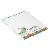 Niedliche Bookworm - Eine Anmerkung aus dem Lehrer Notizblock (angewinkelt)