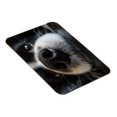 Niedliche Border Collie Nose Schließen Magnet (Rechte Seite)