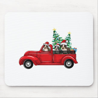 Niedliche Bostoner Trittbrettfahrer feiern Mousepad