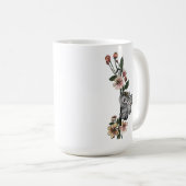 Niedliche botanische Koala Beary Watercolor Illust Kaffeetasse (VorderseiteRechts)