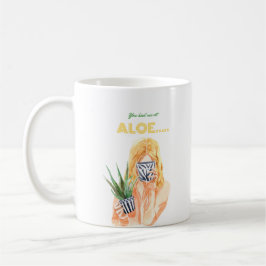 Niedliche Botanische Pflanze Wasserfarbe Kaffeetasse