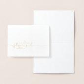 Niedliche Botschaft an mein Blumenmädchen Folienkarte (Anzeige)