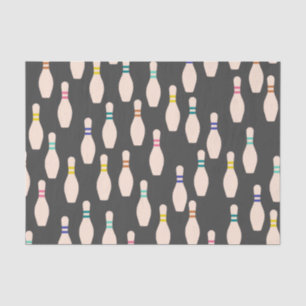 Niedliche Bowling-Buttone - Tissue Paper Seidenpapier