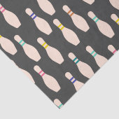 Niedliche Bowling-Buttone - Tissue Paper Seidenpapier (Ausschnitt)