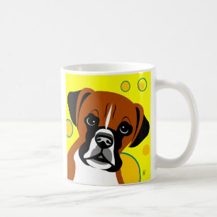 Niedliche Boxer Hund-Tasse Kaffeetasse