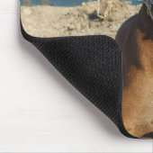 Niedliche Boxer-Hundemausunterlage Mousepad (Ecke)