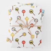 Niedliche Boy Construction Builder Transportfahrze Geschenkpapier Set (Beispiel)