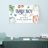 Niedliche Boy Kleidung Kinderwagen Kinderdusche Banner (Messeveranstaltung)