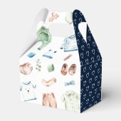 Niedliche Boy Kleidung Kinderwagen Kinderdusche Geschenkschachtel (Rückseite)