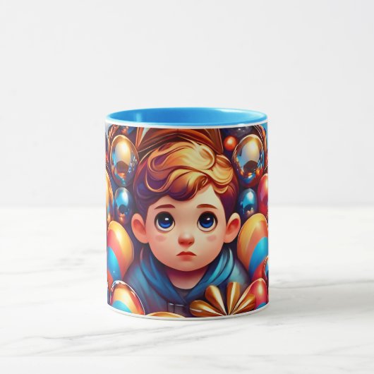 NIEDLICHE BOY und Baubles ~ Tasse (Zentrum)