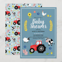 Niedliche Boys Country Farm Animal Traktor Baby Du