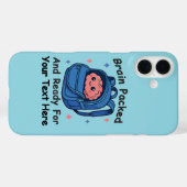 Niedliche "Brain Ready"-Version von Back-to-School Case-Mate iPhone Hülle (Rückseite (Horizontal))