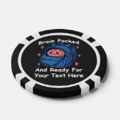 Niedliche "Brain Ready"-Version von Back-to-School Pokerchips (Einzeln)
