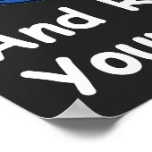 Niedliche "Brain Ready"-Version von Back-to-School Poster (Ecke)