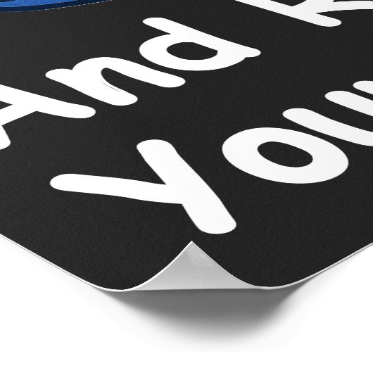 Niedliche "Brain Ready"-Version von Back-to-School Poster (Ecke)