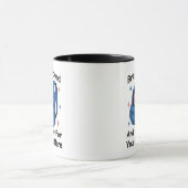 Niedliche "Brain Ready"-Version von Back-to-School Tasse (Zentrum)