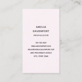 Niedliche Braun- und Eggenpflasterfarben Visitenkarte (Rückseite)