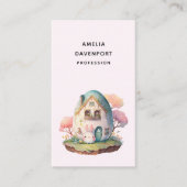 Niedliche Braun- und Eggenpflasterfarben Visitenkarte (Vorderseite)