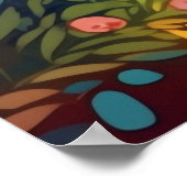 niedliche Braunbärenliebhaber Poster (Ecke)