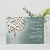 niedliche Brautdusche Einladung (Stehend Vorderseite)