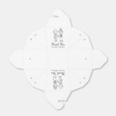 Niedliche Brautfräuterpackung Personalisierte Hoch Geschenkschachtel (Ungefaltet)