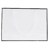 Niedliche Bridesmaid Wedding Danke Ihnen Black & W Große Geschenktüte (Rückseite)