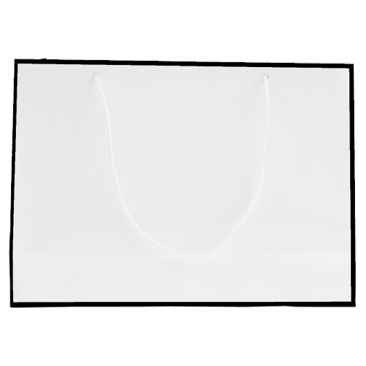 Niedliche Bridesmaid Wedding Danke Ihnen Black & W Große Geschenktüte (Rückseite)