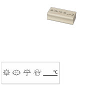 Niedliche Briefmarke Gummistempel (Stempel)